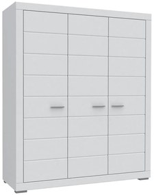 Skriňa Snow 3D SNWS83 biely mat