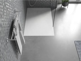 Mexen Bert obdĺžnikový sprchový kút SMC 90 x 70 cm, biely - 4K107090