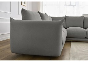 Sivá rohová pohovka Ernest – Bobochic Paris