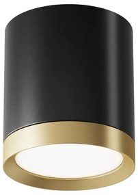 Maytoni C086CM-GX53-MRD-BG - Bodové svietidlo HOOP 1xGX53/15W/230V čierna/zlatá