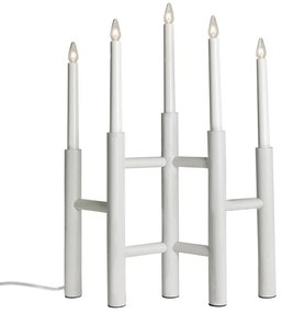 Biela vianočná svetelná dekorácia Cassiopeia – Markslöjd