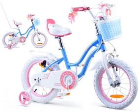 Detský bicykel STAR GIRL 14 RoyalBaby RB14G-1 - modrý