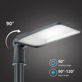 Brilagi - LED vonkajšie pouličné svietidlo s kĺbom. URBANLIGHT LED/200W/230V antracit IP65