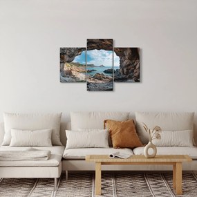 Obraz - Jaskyňa pri mori (90x60 cm)