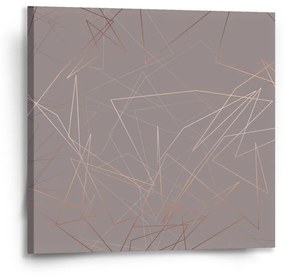 Sablio Obraz Trojuholníková abstrakcia - 50x50 cm