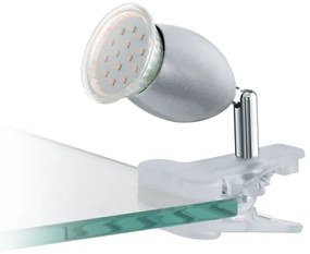 Eglo 93119 - LED lampa s klipom BANNY 1 1xGU10/3W/230V