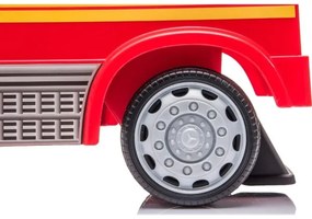 Odrážadlo Mercedes Hasiči 2xAA červená