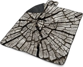 Sablio Plážová deka Drevo: 200x140 cm