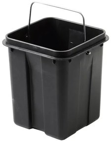 Aqualine Aqualine, SIMPLE LINE odpadkový koš hranatý 3l, leštená nerez, GAQ003