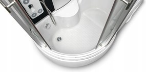 Novoterm Hydromasážny box NV-Fasia L 151x85 ľavý