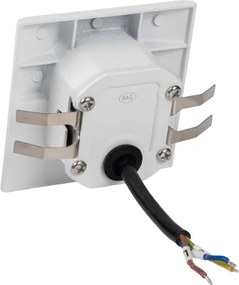 Kanlux 39129 - LED schodové svietidlo so senzorom EXIN 2,5W/230V 3000K IP65 biela hr.