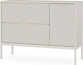 Skříňka pod umyvadlo Livia s deskou 100 cm kašmírová