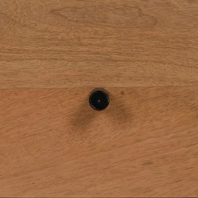 Konferenčný stolík z masívu mindi v prírodnej farbe 60x120 cm Mahón – Ixia