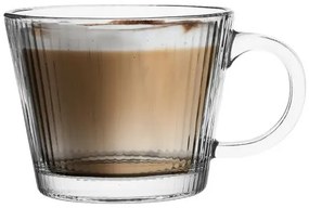 Altom Sklenený hrnček s uškom Selena, 370 ml, sada 6 ks