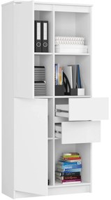 Skriňa Rexa II 80 cm biela