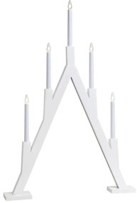 Biela vianočná svetelná dekorácia Bjurfors – Markslöjd