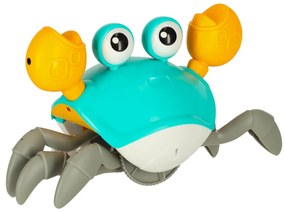 Interaktívny krab KIK so zvukom a senzorom, zelený