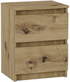 Štýlový nočný stolík 40 x 30 cm - R2 biela