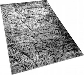 DC Koberec Lapiso SOFT 400 sivá čierna Rozmer: 240×330 cm