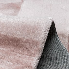 Dywany Łuszczów, Kusový koberec Visco Rabbit Pink 8, 120x170, ružová, detská izba