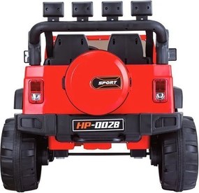 LEAN CARS Jeep HP012 Červená batéria