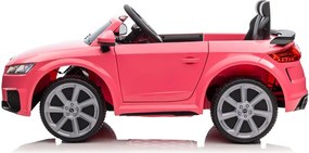 LEAN CARS Audi TT RS Batéria Vozidlo ružová