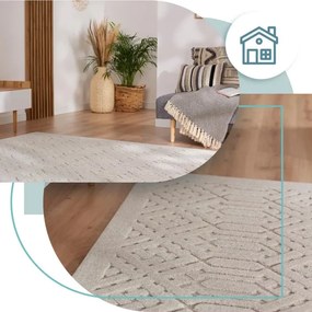 Koberec Agnella Noble Dive svetlosivý