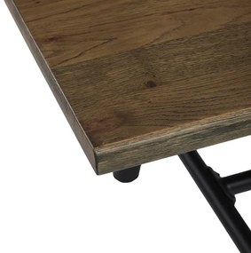 Autronic BONTEC Jedálenský stôl 220x90cm, dyha, orech, HT-T1822 WAL Farba: Hnedá