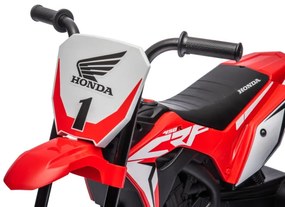 Elektrická motorka HONDA CRF 450R červená
