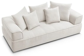 Béžová ženilková pohovka 237 cm Whesley – Bobochic Paris