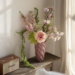 Bloomingville Váza Callo Rose Glass