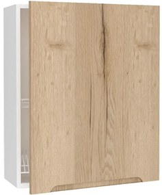 Skrinka do kuchyne Zoya W60su Alu Dub Halifax/Biely