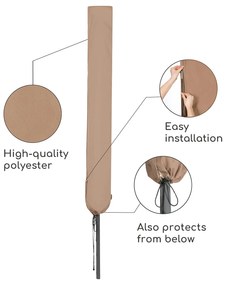 Blumfeldt Shield Premium, ochranný kryt na slnečníky, Ø do 300 cm, UV odolný