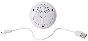 Little Dutch - Newborn Naturals usínací zajačik so svetlom a melódiou