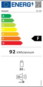 Termoelektrický chladiaci box s funkciou ohrevu Guzzanti GZ 22B