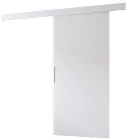 Posuvné dvere na stenu BARRET 1 - 106 cm, biele