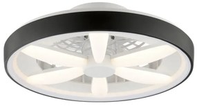 Brilliant - LED RGBW Stropný ventilátor so svetlom GAIANO LED/48W/230V čierna +DO