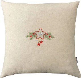 Obliečka na vankúš Star &amp; Holly 43x43 cm