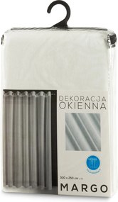 ZÁCLONA NA KRÚŽKOCH MARGO 300 CM X 250 CM BIELA