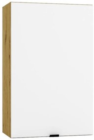 Kuchynská skrinka Cosmo Gianna W45 P/L Biely Aljašský/DubArtisan