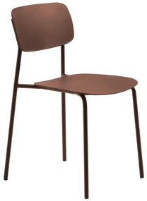 Jedálenské stoličky v súprave v terakotovej farbe 2 ks Kirkland – Unique Furniture