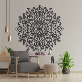 Drevená mandala na stenu harmonická energia I SENTOP PR0319-A