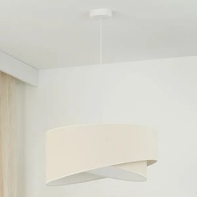 Brilagi - LED Luster na lanku LYRA 1xE27/15W/230V krémová/biela