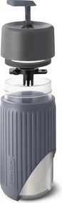 Tmavosivý sklenený cestovný hrnček 340 ml – Black + Blum