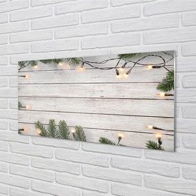 Nástenný panel  Vetvičky svetlé drevo 100x50 cm