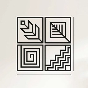 Štvordielny obraz na stenu | SENTOP PR0397-A-B-C