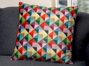 Dekoračný vankúš Grafik II, 45x45 cm%