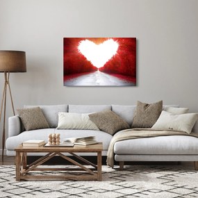 Obraz - Cesta k láske (90x60 cm)