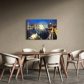 Obraz - Mesto investícií (90x60 cm)