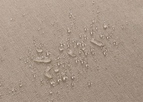 Záhradné stoličky HWC-N38 (SET 2 ks), olefínové lano, béžové vankúše - svetlo hnedá